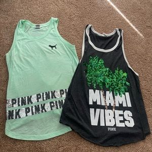 Vs pink tank top bundle